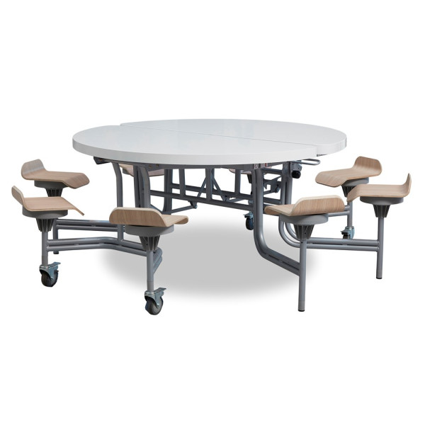 8 Seat Primo Round Mobile Folding Table